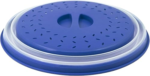 Miniatura 9 de LAMINET Cubierta extensible para tazón y plato para microondas (gris, juego de 2)