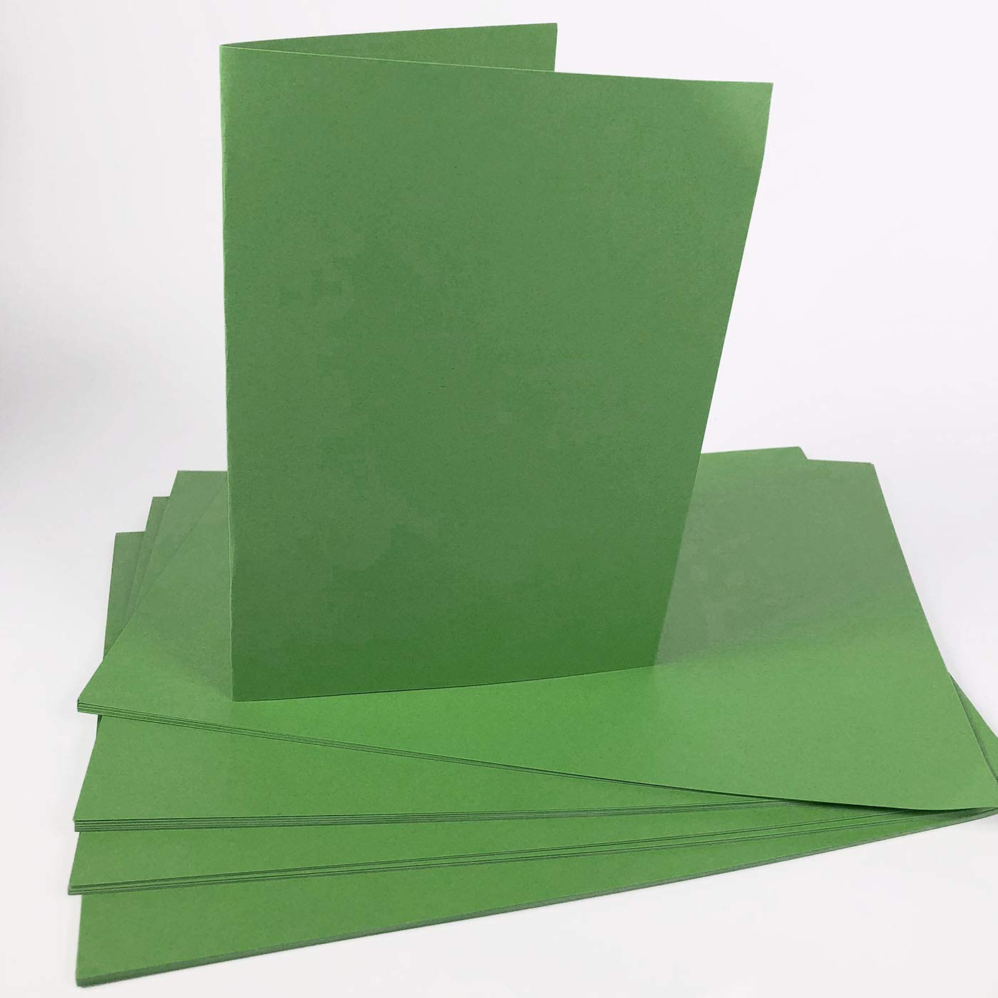 50 Fogli Di Cartoncino A5 Verde Natale 260g/m² – Stella Crafts