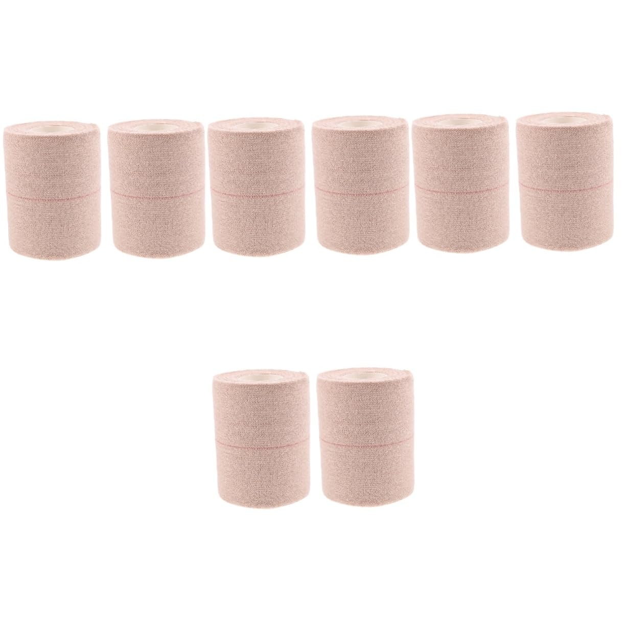 8rouleaux Bandages Élastiques Autoadhésifs De Bandes Adhésives Respirantes Pour Poignets Et Articulations Faciles à Déchirer Confortables Et Sécurisées