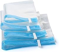 Vista 2 de 1 bolsa al vacío, 1 bolsa de compresión de 1,594.5in, ropa rodante a mano, bolsas de embalaje al vacío, bolsas de viaje para ahorrar espacio