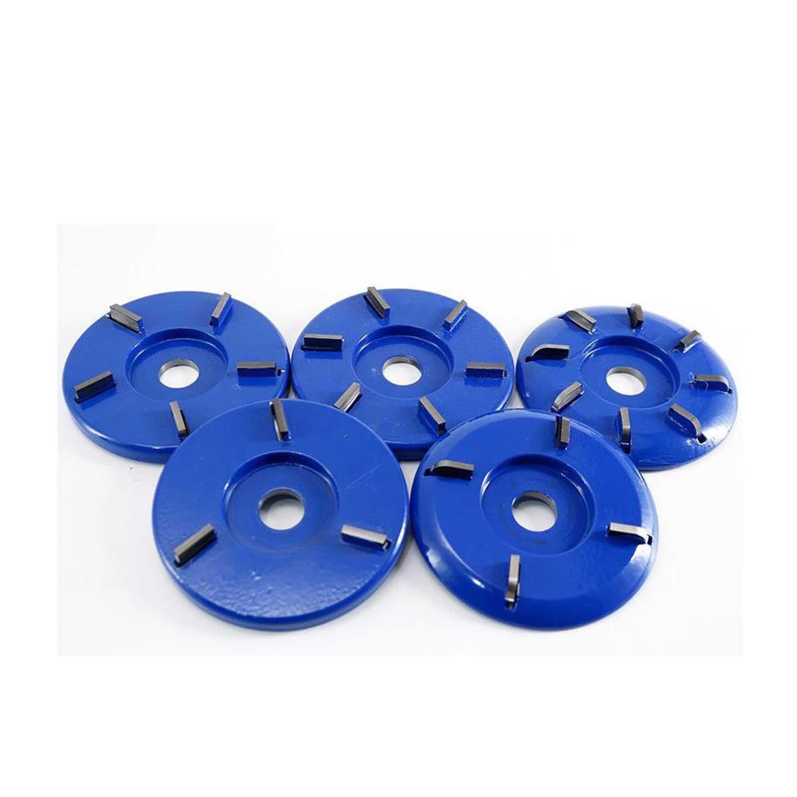 Disco de tallado de dientes múltiples de 90 mm,dientes planos/curvos | Fresa de dientes planos/curvos con orificio de 16 mm, for amoladora angular(90x16x8T Round)