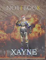 Free Fire Xayne Notebook