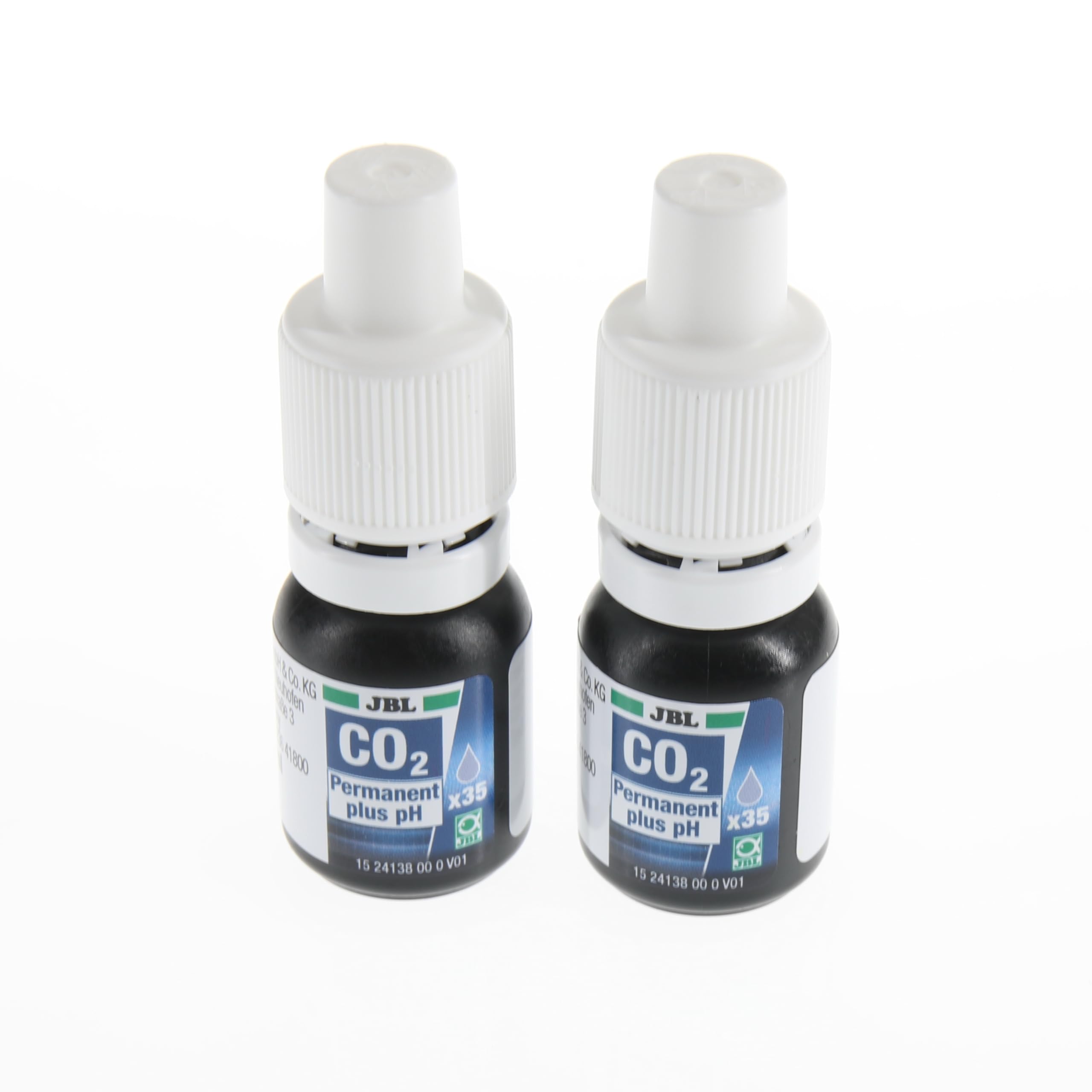 JBL Proaquatest Co2-Ph Permanent Recharge Teste de Qualité d'Eau pour Aquariophilie lot 2 x 10ml