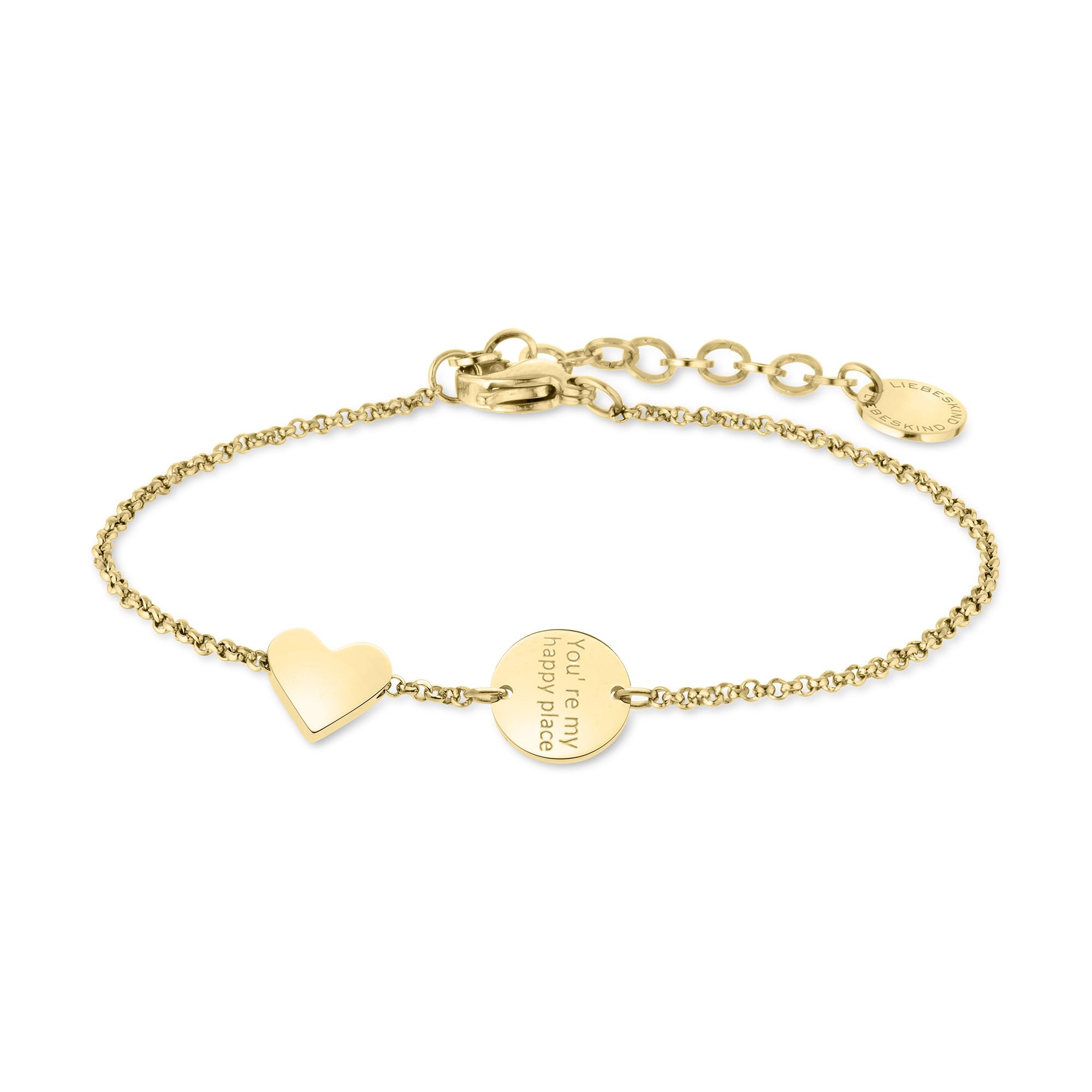 Liebeskind Berlin Ladies Bracelet LJ-1761-B-20 in Stainless Steel IP Gold