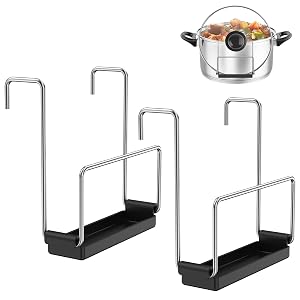 2 Pack Slow Cooker Lid Holder for Cooking Kitchen Crock Pot Lid Holder Free Pot Lid Organizer Fits