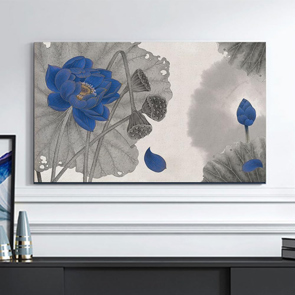 32-80 cali Miękka, odporna na zarysowania folia ochronna ekran LCD do telewizorów płaskich/zakrzywionych Salon Wystrój sypialni(Flower1,58-60inch)