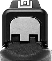 Vista 2 de NDZ Performance Placa de Cubierta Trasera de Deslizante para Glock 17 19 19X 20 21 22 23 26 27 34 45 y 47 49 Gen 5 9MM .40 S&W, Aluminio Gravado