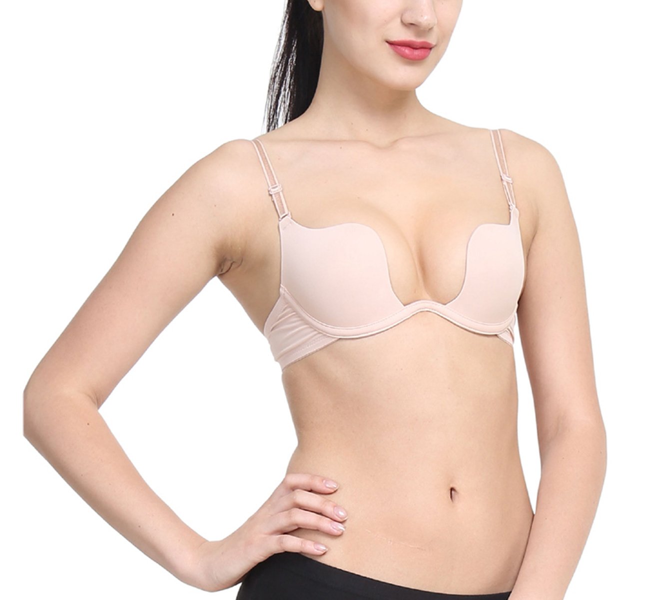 quttos Beautiful Fantastic Pushup U Bra Women Cotton Underwire padded-picture-35