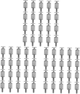 60 Pcs Motherboard Screws M.2 SSD Mounting Screw Computer Accessories Monitor Screws Laptop Screws Laptop SSD Stand for Laptop Computer Part Hex Nut SSD Standoff Mounting Metal