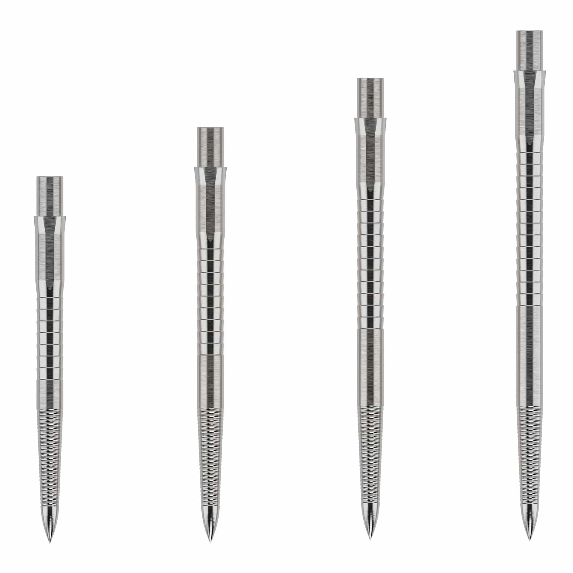 Caliburn | Replaceable Dart Points | Micro Grip | Silver | Multiple Weights Available. (40mm)
