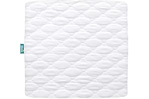 Ultra-Soft Playard Mattress Cover: Perfect Fit for Square Play Yards