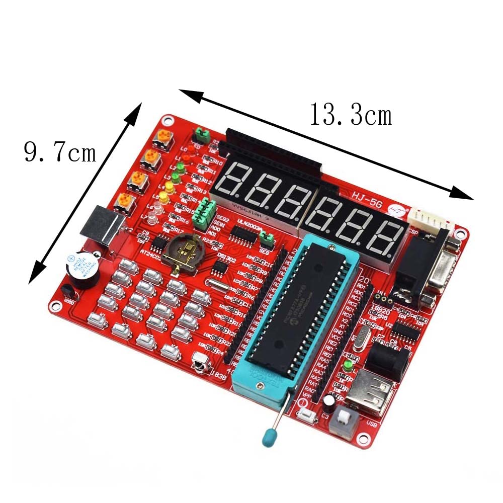 Reland Sun PIC MCU Mini System Development Board PIC16F877A