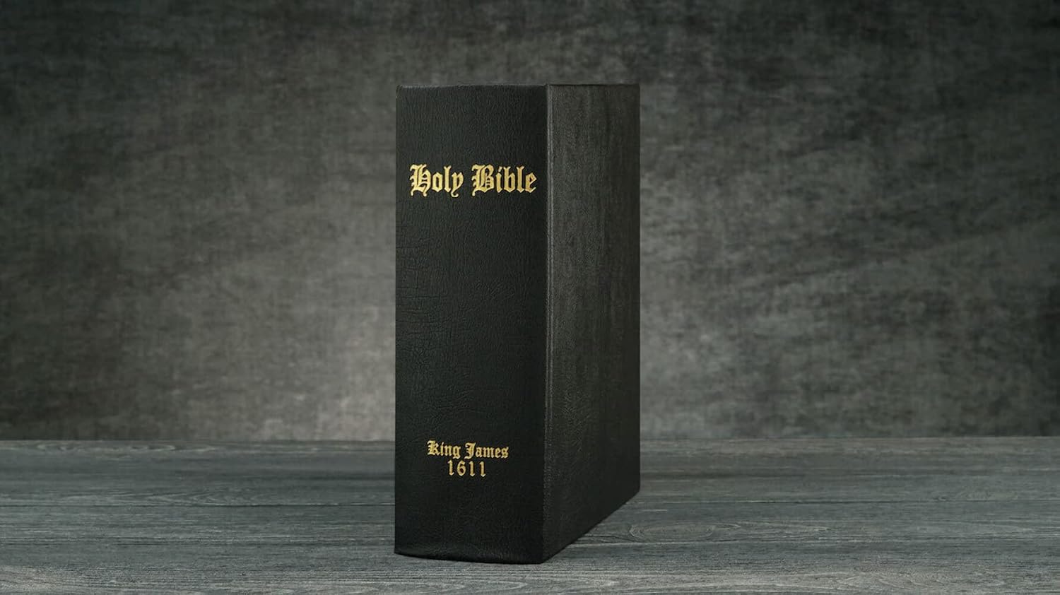 1611 King James Bible - Regular Facsimile Edition Imitation Leather Hardcover Black