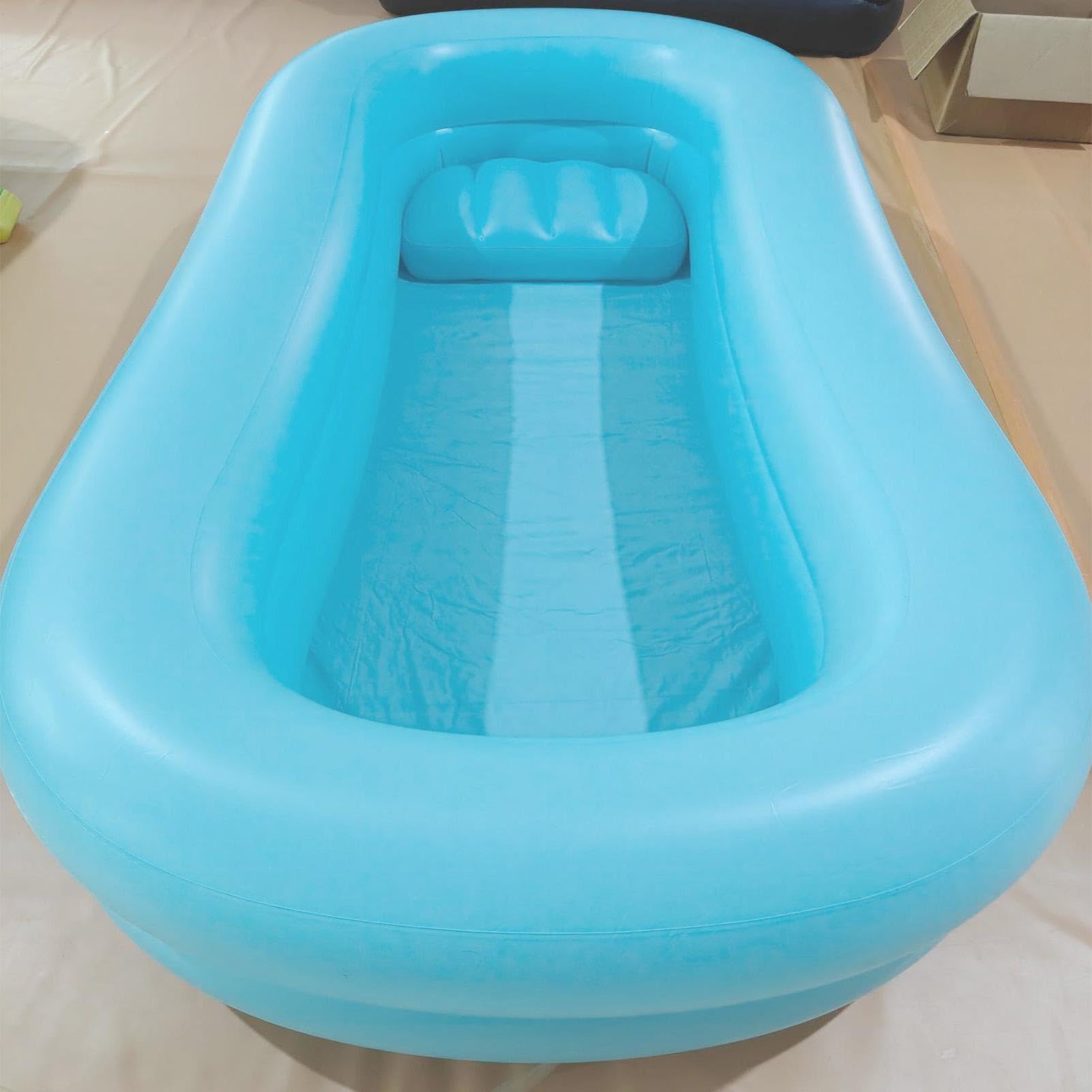 Bañera Portátil Hinchable Bañera Hinchable Que Ahorra Espacio | Tina De Baño Con Ducha Para En El Hogar, Cuarto De Baño, Hoteles, Interior Y Exterior, Spa, Viajes Y Apartamentos