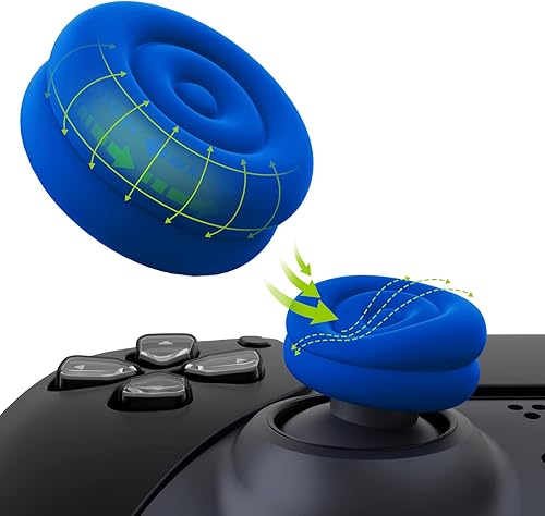 PlayVital Thumbs - Tapas de cojín para ps5, para ps4, funda de agarre para Xbox Series XS, tapas de agarre para pulgar para Xbox One, Elite Series
