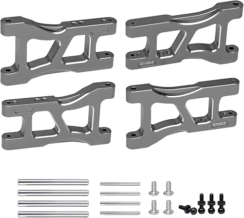Miniatura 6 de GTHELE Juego de brazos de suspensión para Traxxas 118 LaTrax Teton Desert Prerunner - Reemplaza la parte 7630 (azul oscuro)