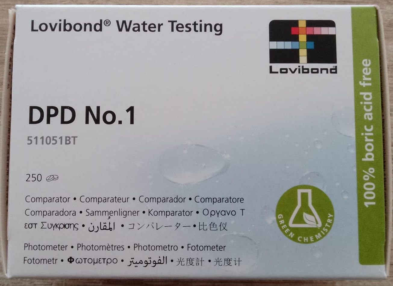 Réactif dpd nº1 chlore libre-residual photomètre