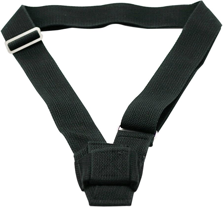 Single Strap Black Web Parade Belt