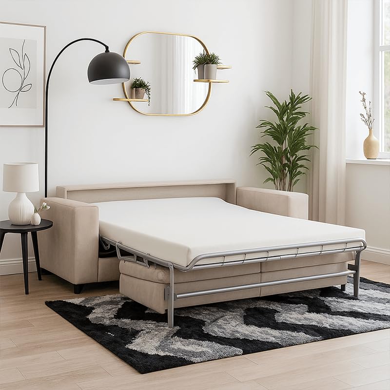 Coreme Matelas Mémoire de Forme pour canapé Rapido - 190 x 140 x 14 - Confort Supérieur, Soutien du Dos, Couchage Quotidien, Répartition des Pressions,...