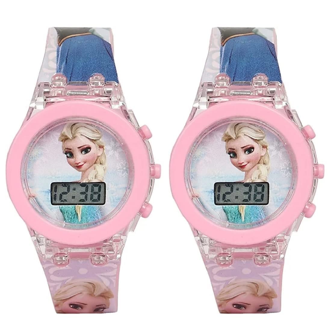 Emartos Digital Kids Light Watch Frozen (Pink Dial & Pink Colored Strap) (Combo of 2) for Girls (B0B4GBRPK1) Amazon Price History, Amazon Price Tracker