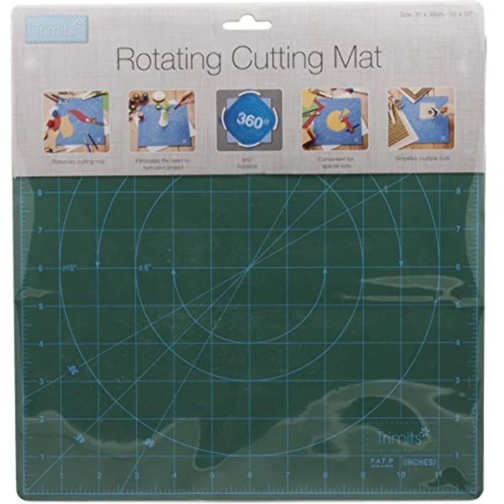 ROTATING MAT 30X30CM - Cutting Mat: Rotating: 12 x 12inch - Trimits