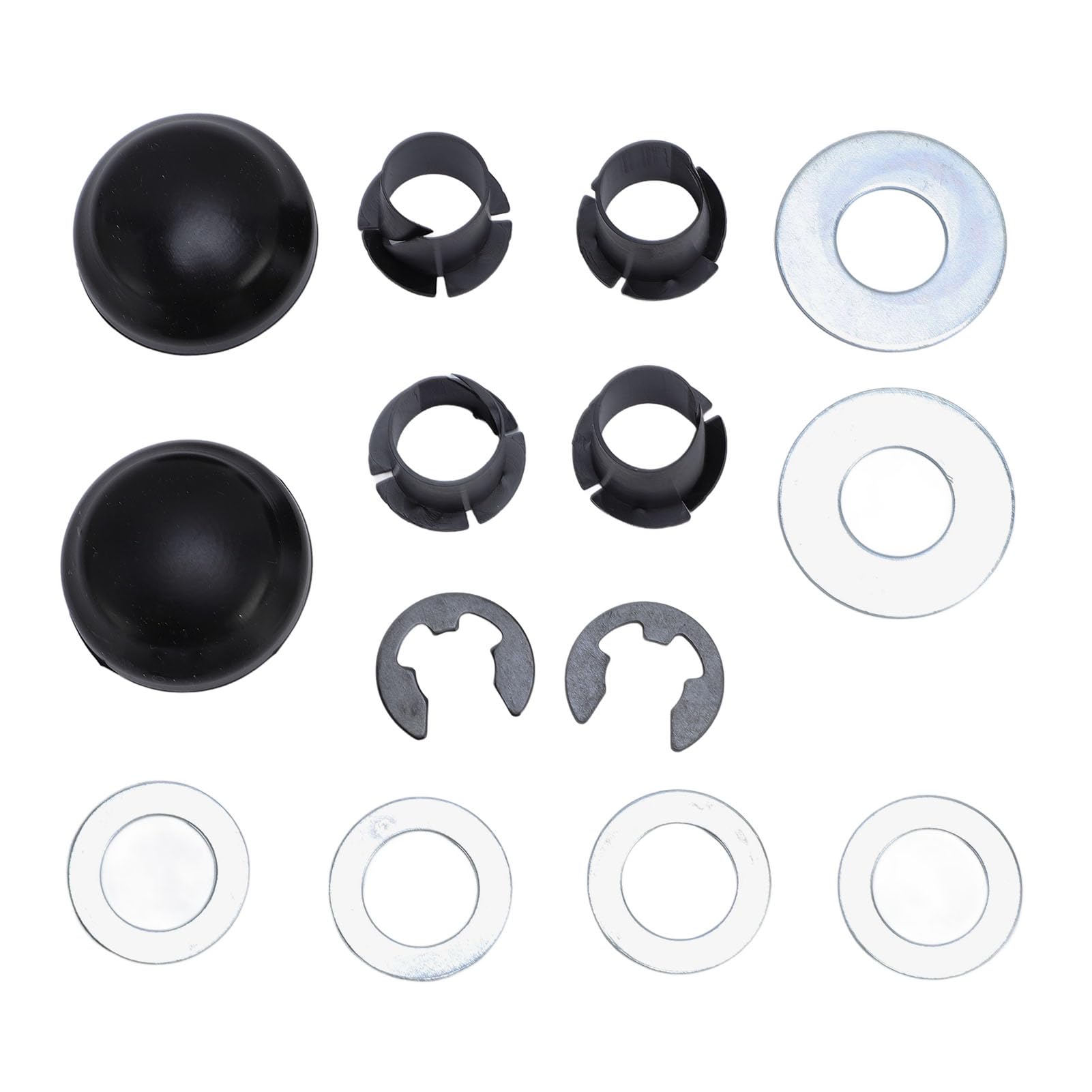 Kit de Reconstruction de Bague de Broche de Direction pour tondeuses Huskee, AYP, Bague d'essieu de Broche Avant, remplace OE 532006266 812000029 121232x 12000029 121748x