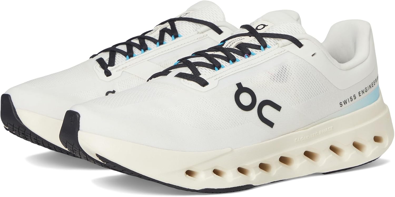 On Men's Cloudsurfer Next Sneaker, Ivory/Dew, 11 - Image 12