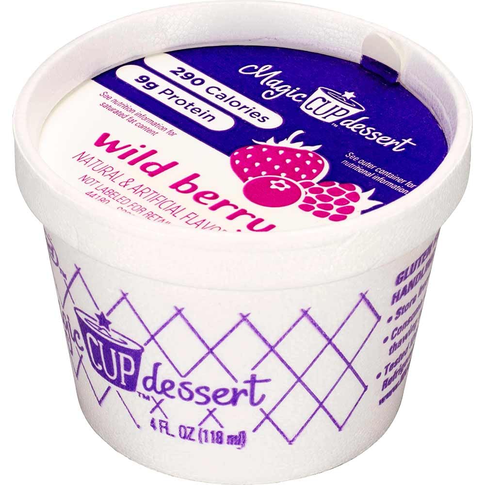 Magic Cup Nutritional Supplement Wild Berry 4 Ounces (Pack of 48)