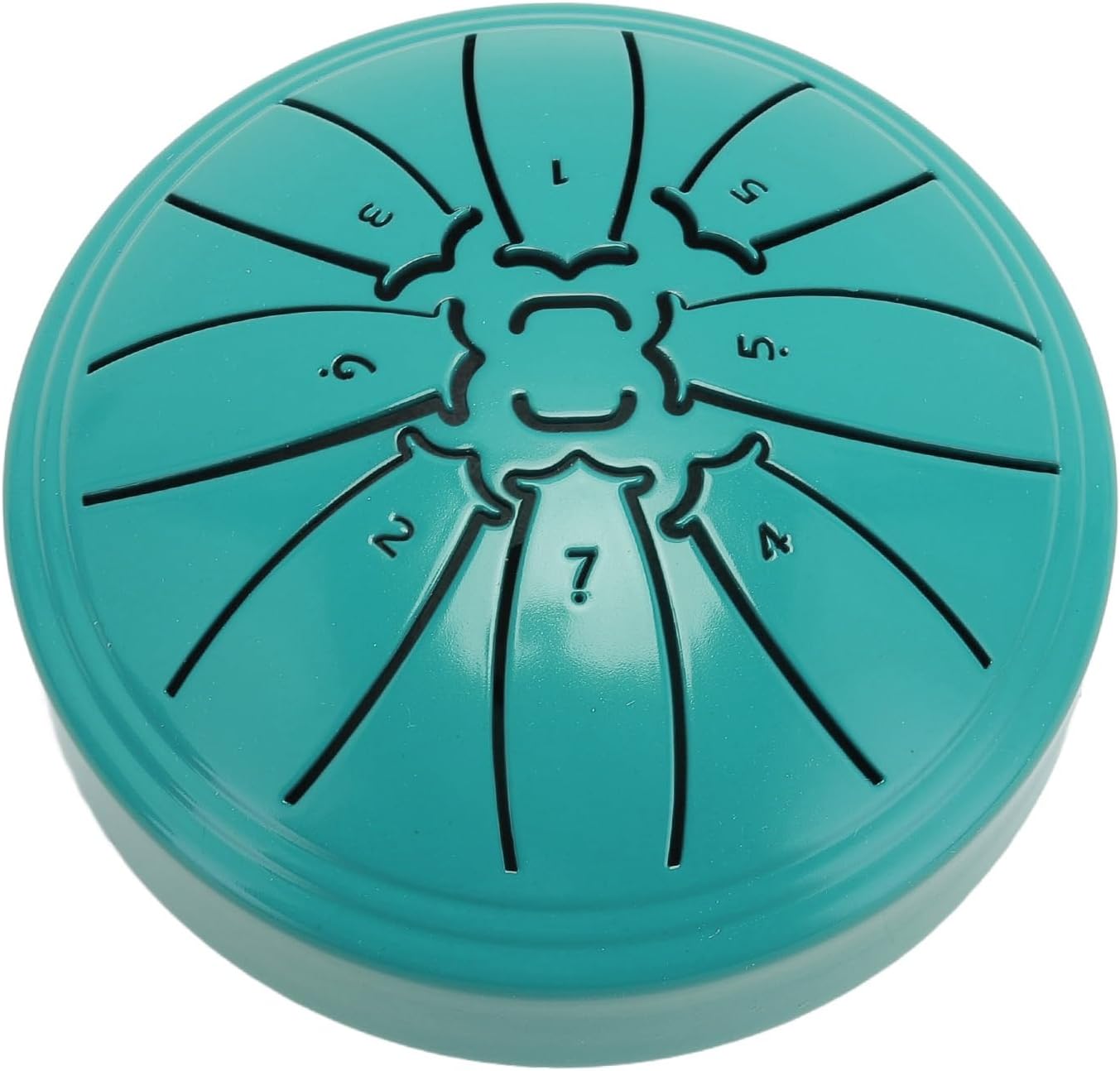 Mini Steel Tongue Drum acero 4 pulgadas portátil miniatura 1