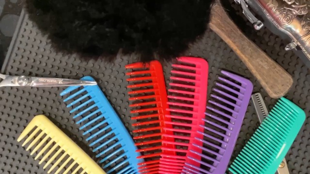 VITMOORY Haarkamm-Set Bunt – 6-teilig Mit Breitem & Feinem Kamm
