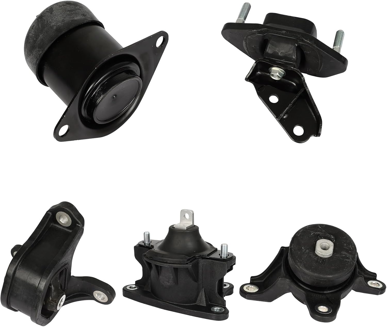 SCITOO Engine Motor Mount and Transmission Mount Set for Honda Accord 2008-2012 Replace OE A4572 A4597 A65011 A4565 A4561