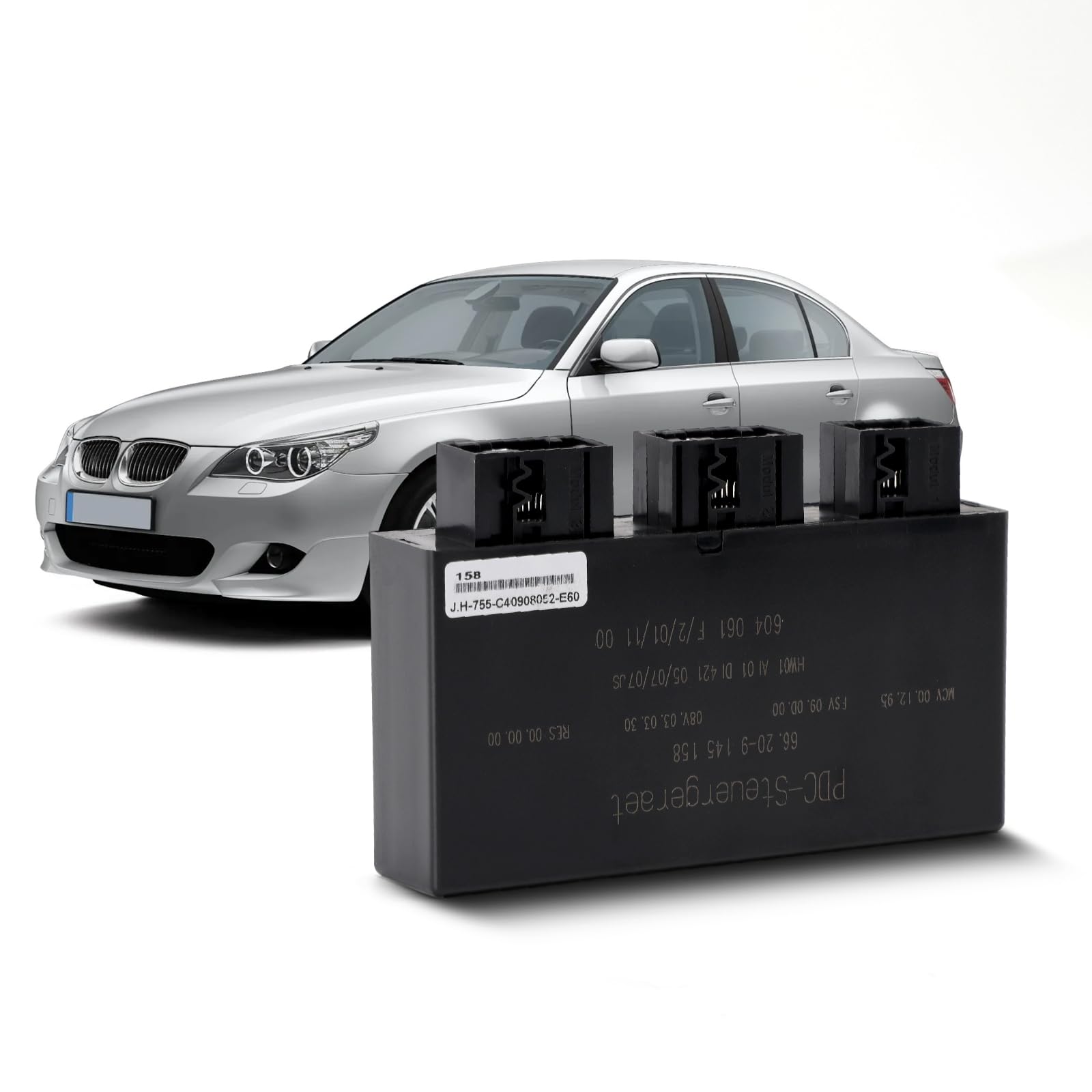 Sensor de aparcamiento 66209145158 para BMW PDC módulo de radar de marcha atrás para 5 E60 E61 | 6 E63 E64 | X5 E70 / X6 E71 | 7er E65 E66 Sensores de marcha atrás Sensor de ángulo muerto