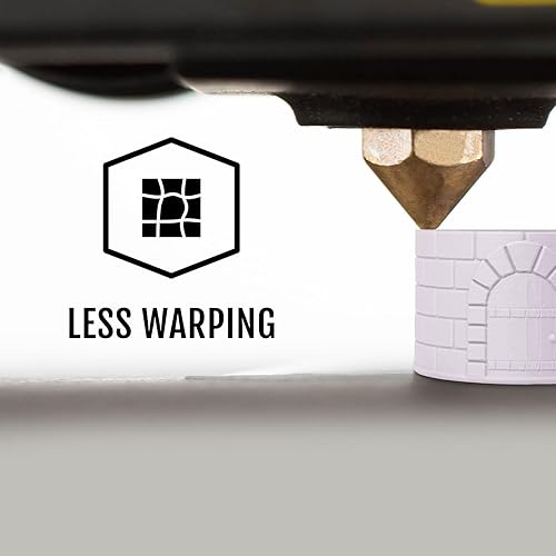 Miniatura 5 de HATCHBOX Filamento de impresora 3D PLA mate, precisión dimensional +- 0.001 pulgadas, carrete de 2.2 libras, 0.069 pulgadas, lavanda claro