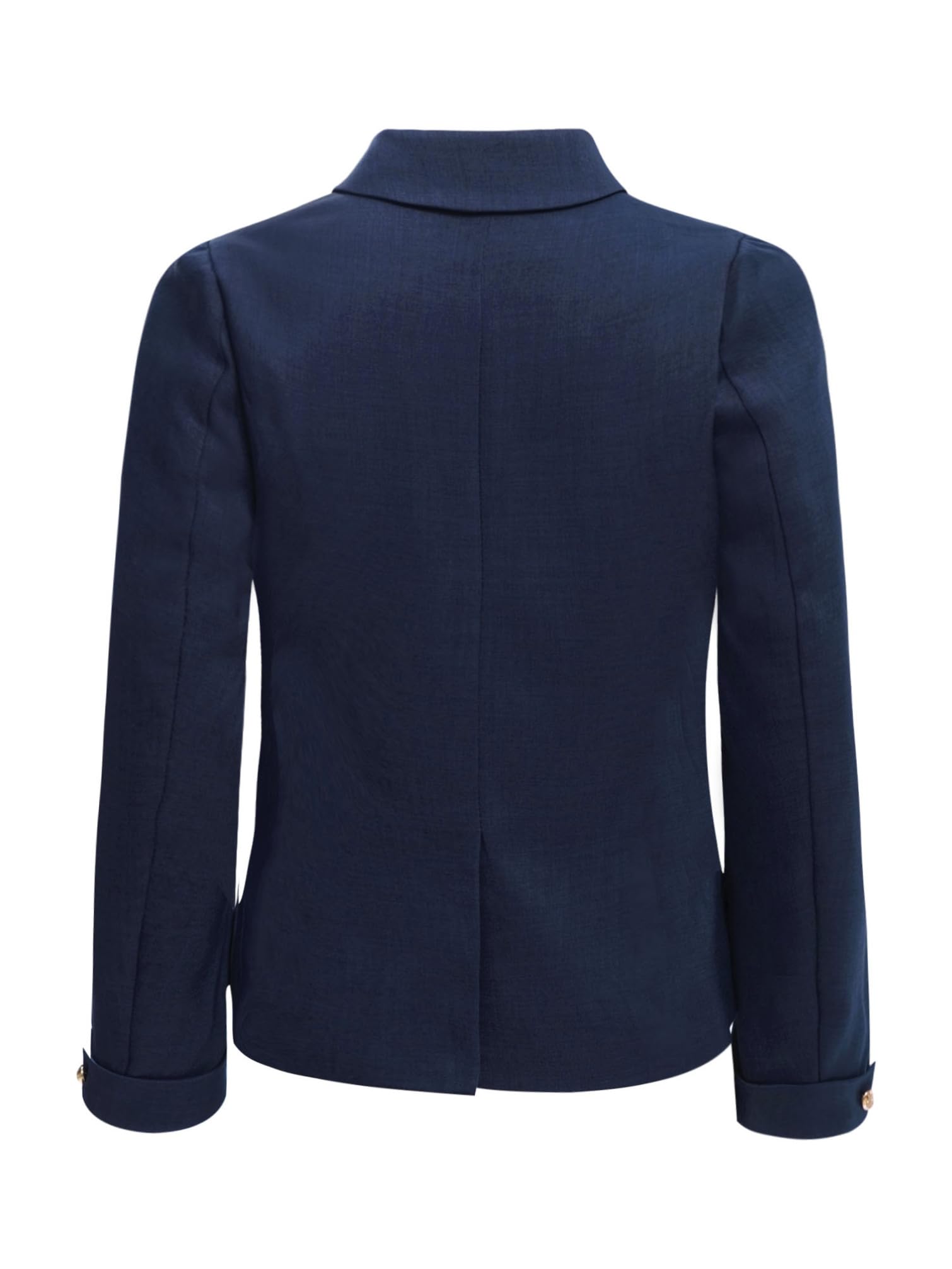 TiaoBug Chaqueta de Traje de Boda con Cuello en V para Niñas