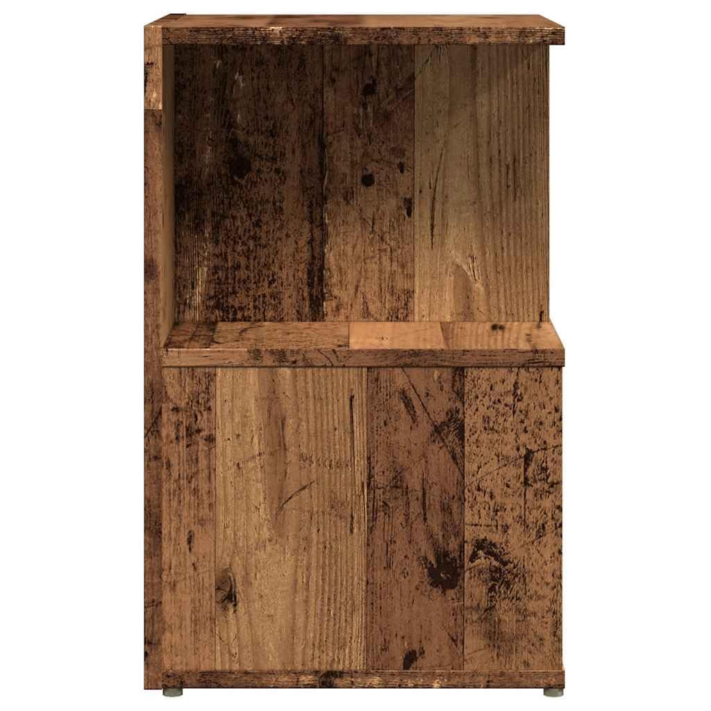 Eleganter Nachttisch mit Stauraum aus robustem Holzwerkstoff, Beistelltisch für Schlafzimmer und Wohnzimmer, feuchtigkeitsbeständig und pflegeleicht