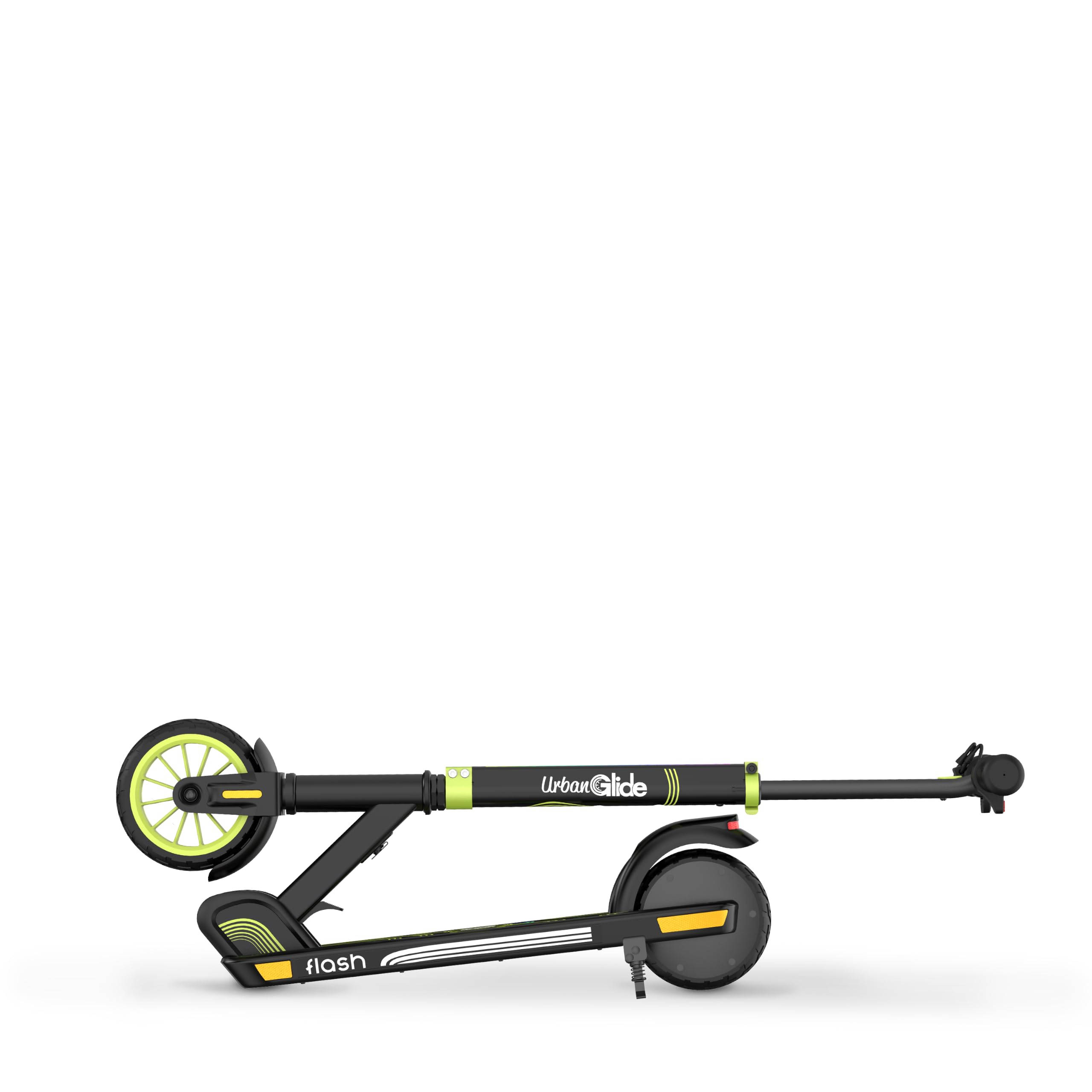 UrbanGlide Flash - Monopattino elettrico per bambini 6 anni+ | 16 km/h | Luci LED RGB | 6,5 kg