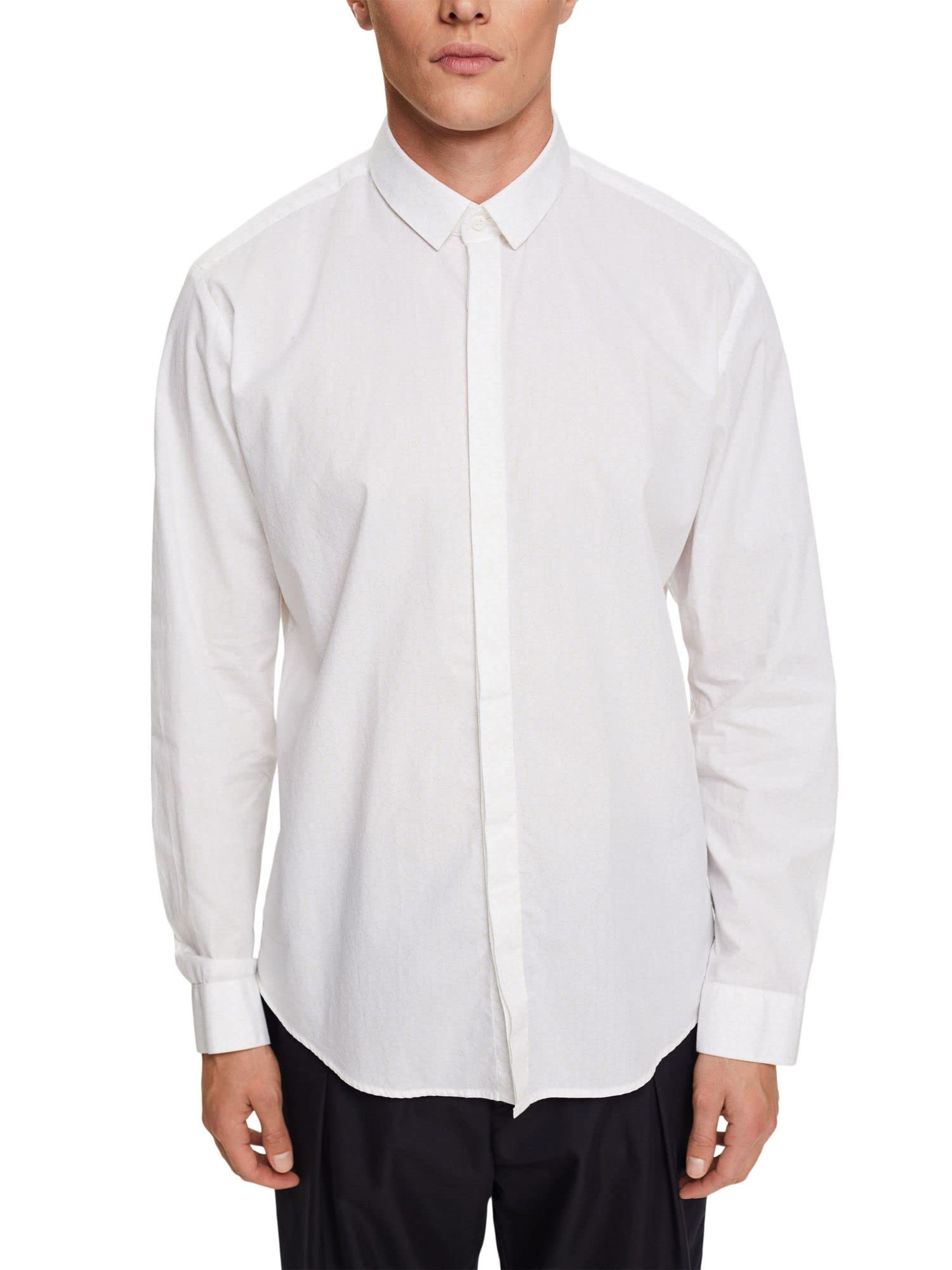 Esprit Men's 100/White Shirt, L