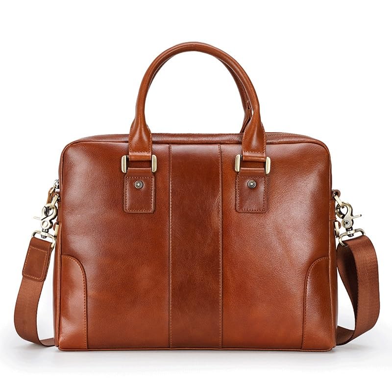 Computer Bag Commuter Crossbody Bag Briefcase Business Tote Bag(White-Patch Five-Pointed star4)