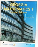 Georgia Mathematics 1 Second Edition Student Textbook 1934800287 Book Cover