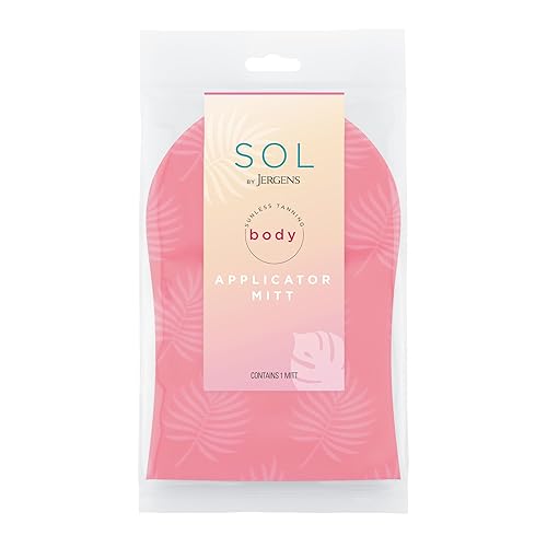 SOL by Jergens - Mousse de agua mediano,147 ml (5 oz), autobronceador a base de agua con agua de coco, espuma bronceadora sin tinte derivada de