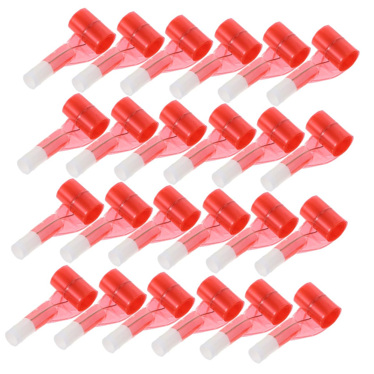 VILLCASE 60Pcs Reptile Themed Party Favor Blowers Fun Tongue Sticking Out for Birthday Celebrations Lightweight Whistles for Gatherings and Events