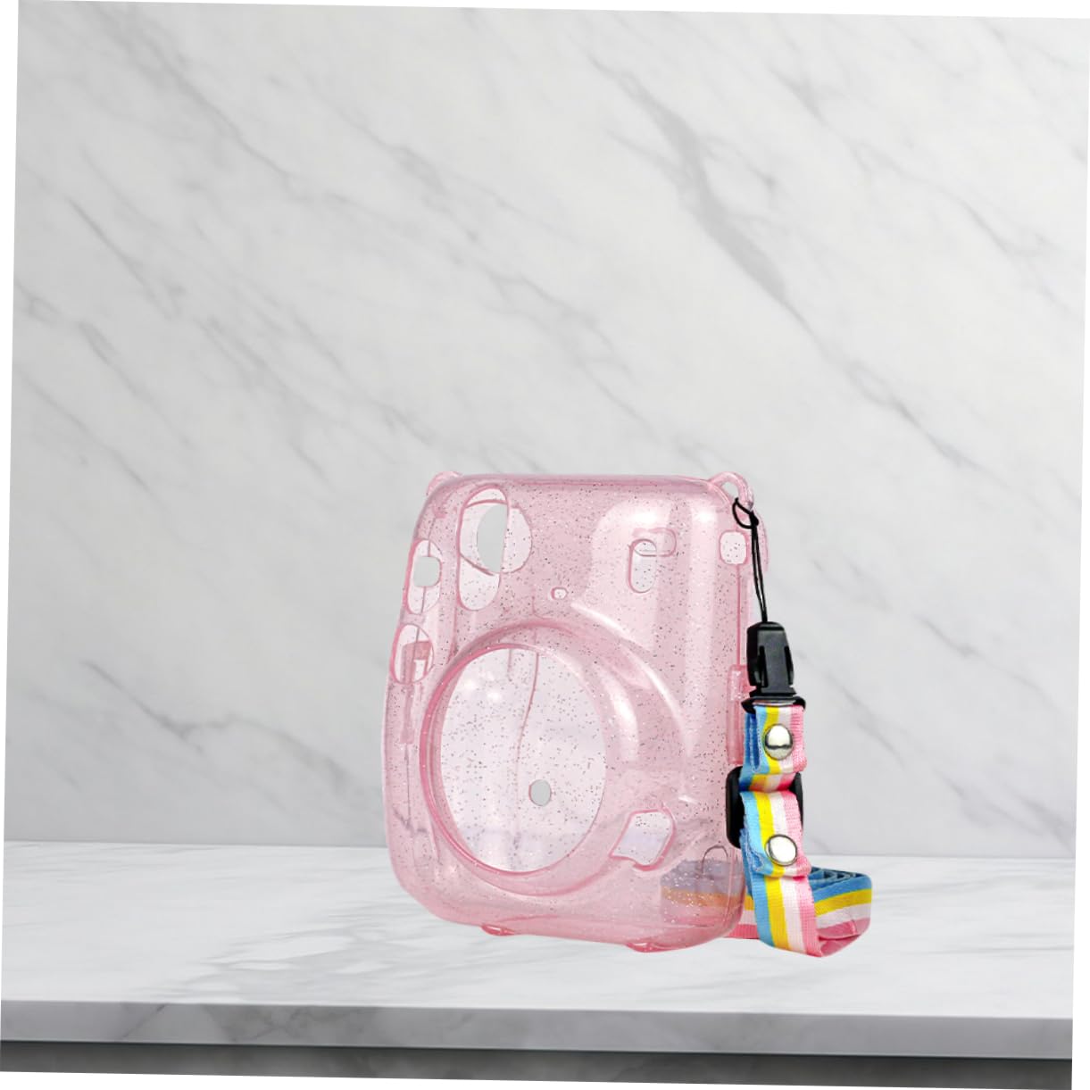 OSALADI Della Fotocamera Per Mini11 Borsa Fotografica in Pvc Per Mini11 Borsa Fotografica Istantanea Fotocamera a Pellicola Istantanea Custodia Per Fotocamera Rosa