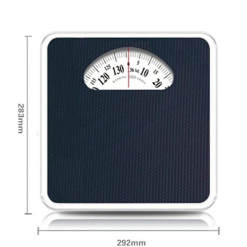 DWZF Rotary dial Bathroom Scale, Professional Mechanical Scale, Fast Weighing, All Steel Body, Very Suitable for Healthy Weight Loss
