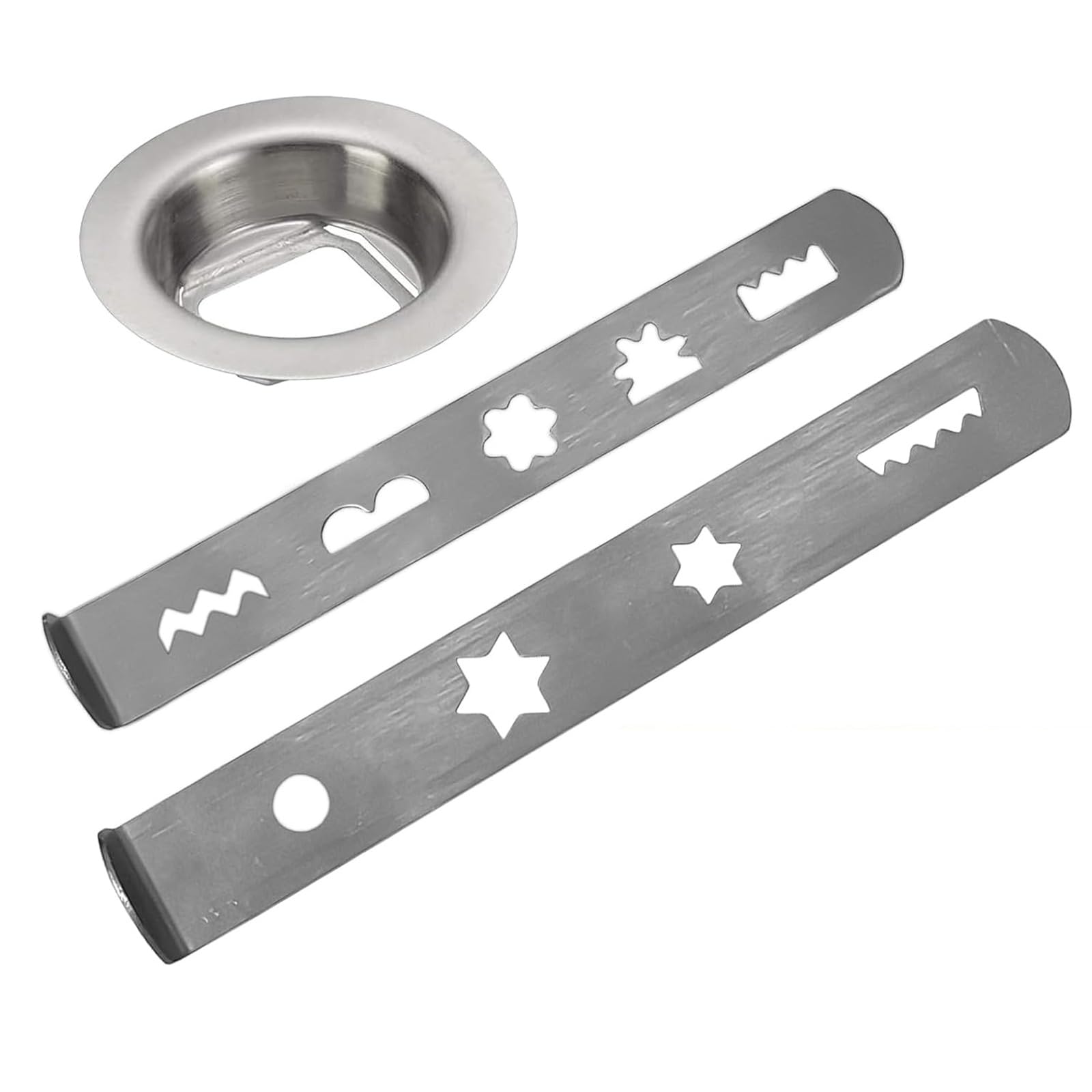YROHGKPN Stainless Steel Grinder and Mixer Parts Cookie Maker Attachment Meat Grinder Assembly for Home Cooking Professional Stainless Steel Pastries Tool