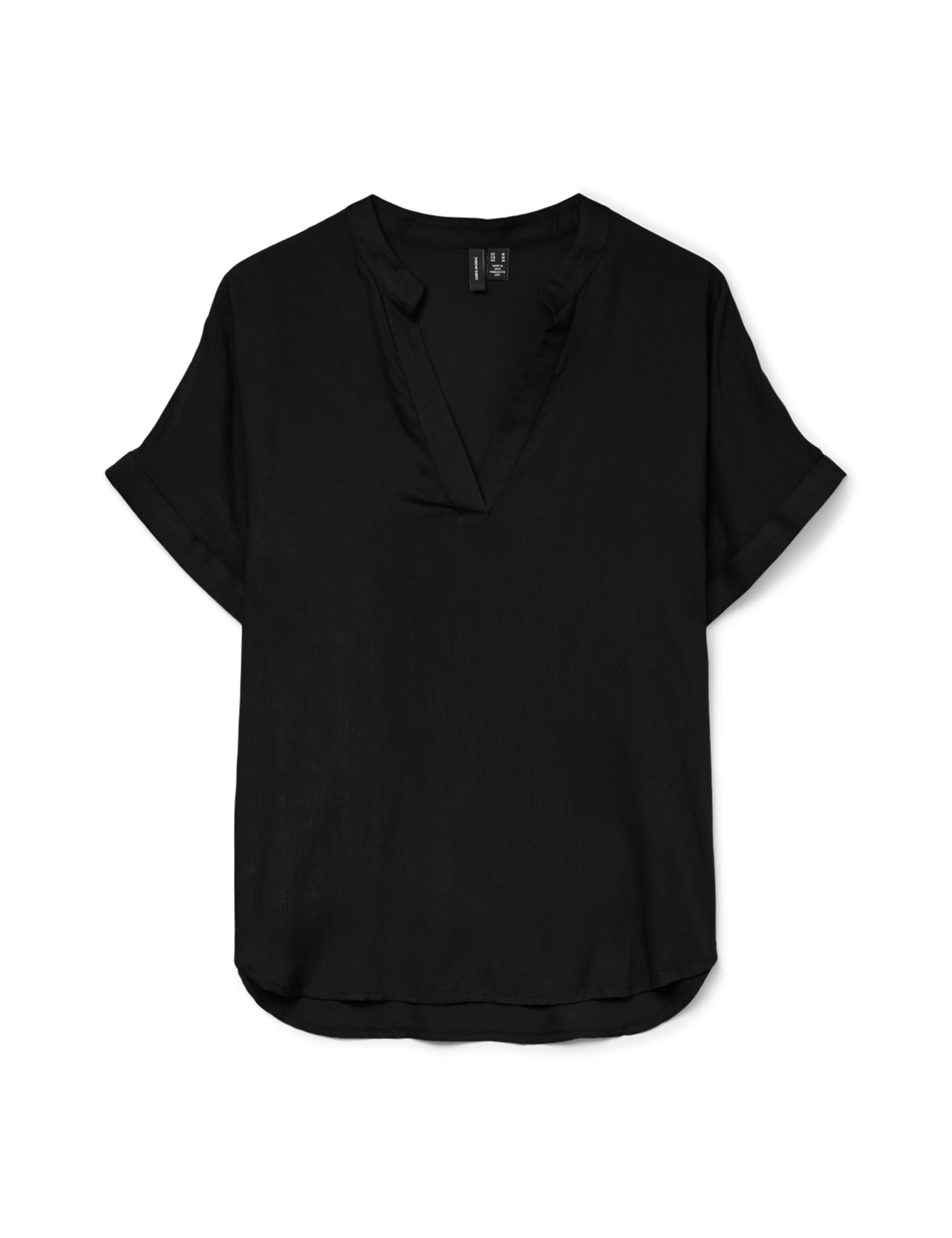 VERO MODA Womens Vmbeauty Ga Noos Top, Black, M UK