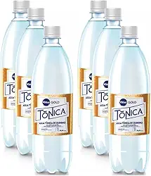 Água Tônica De Quinino Gold Vittal Garrafa 1 Litro 6 Unidades
