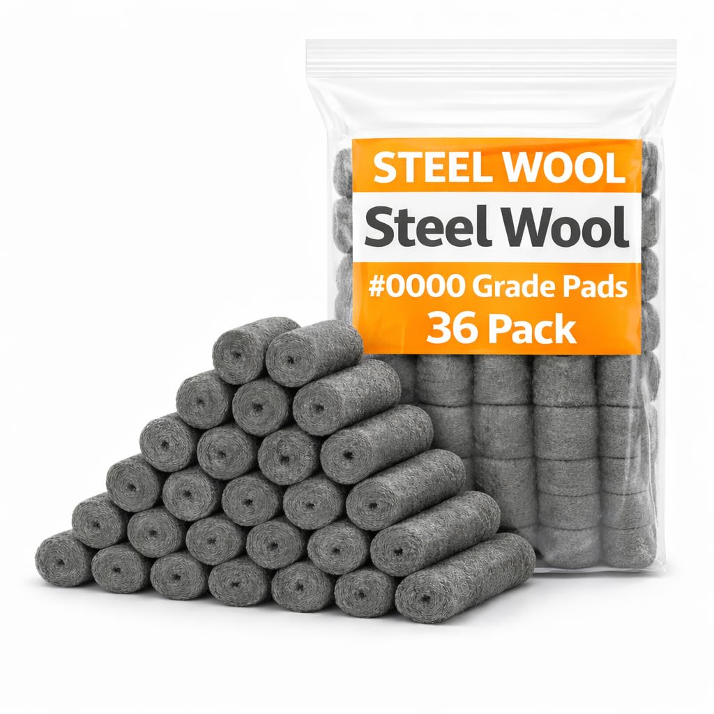 Steel Wool #0000 - Glass & Chrome Polish -8
