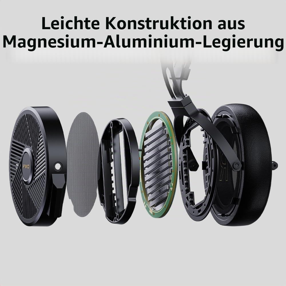 FiiO FT5 offene planare magnetische Kopfhörer, 90 mm