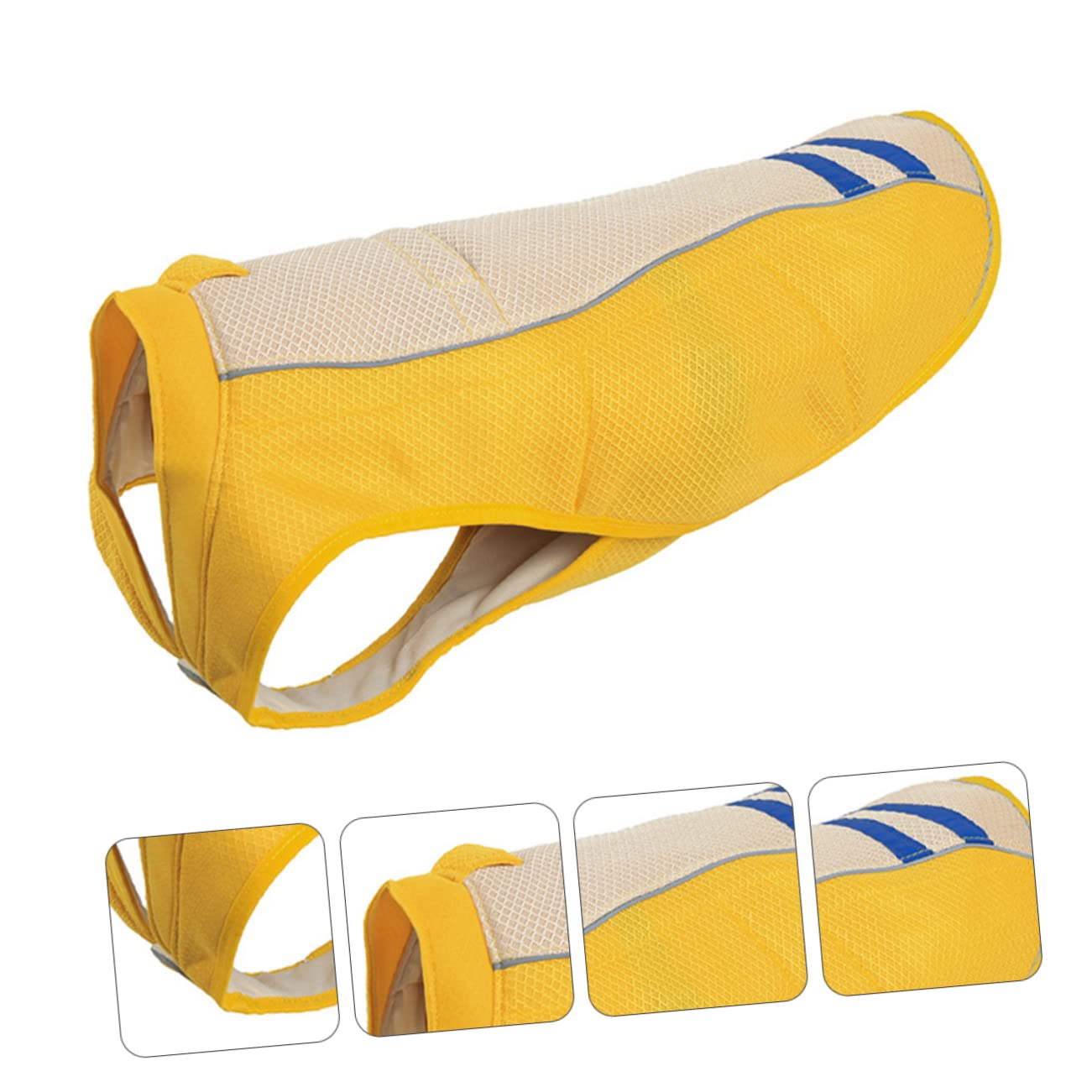 BESPORTBLE Combinaison Rafraîchissante D'été pour Animaux De Compagnie Gilet Solaire Léger Tissu Respirant Taille l Protection Solaire pour Chien Chat en Plein Air