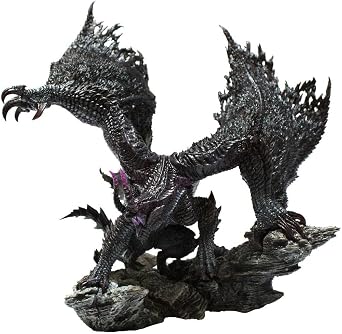 Capcon Monster Hunter Capcom Figure Builder, Creators Model, Kurochi Dragon, Gore Magala, Reproduction Edition, Approx. H 8.1 x W 9.3 x D 8.7 inches 205 x 235 x 220 mm